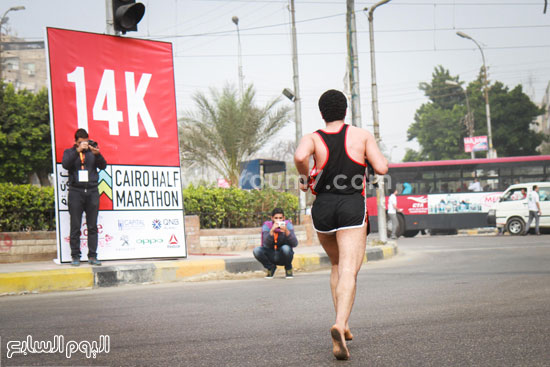 14 كيلو متر من سباق طوله 21 كيلو متر -اليوم السابع -4 -2015